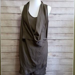 Kimberly Ovitz Drape Front Dress